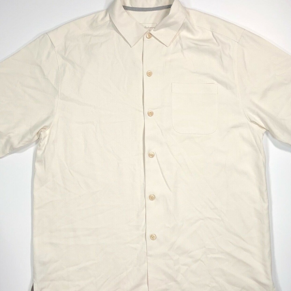 Tommy Bahama Mens Short Sleeve Button Front